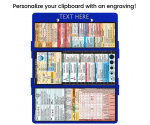 WhiteCoat Clipboard® Trifold - Blue Primary Care Edition
